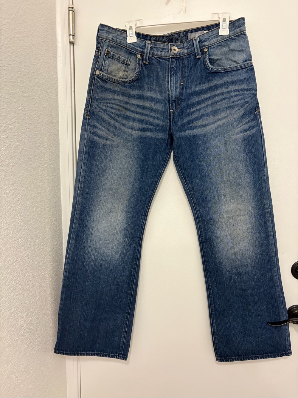 Levi Silver Jeans Men's boot cut Denim in Faded Blue